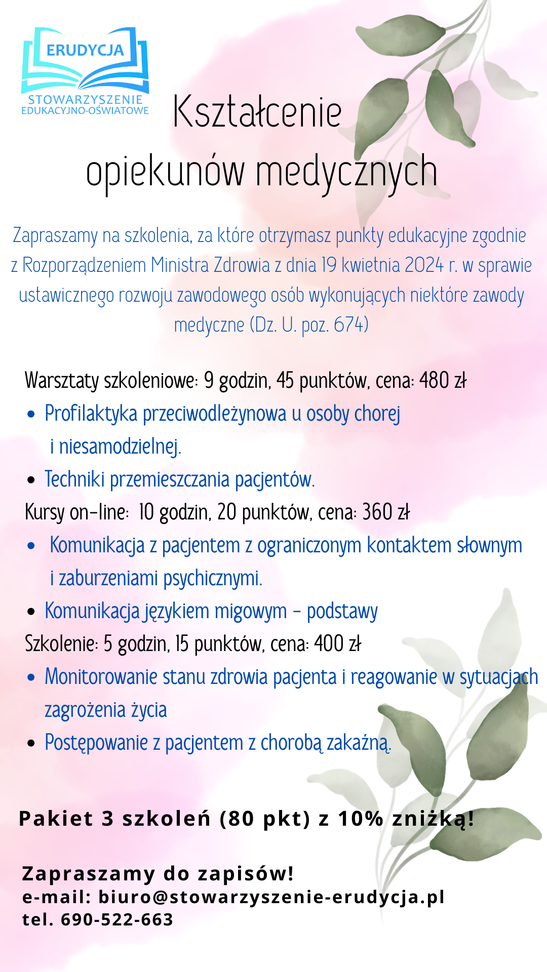 OPIEKUNOWIE MEDYCZNI
